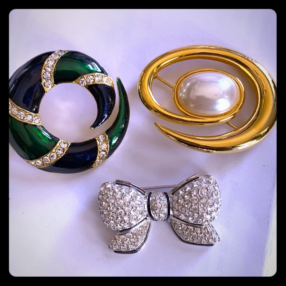 Vintage brooch Monet - 3